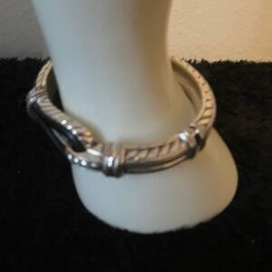 Silver Bangle Bracelet